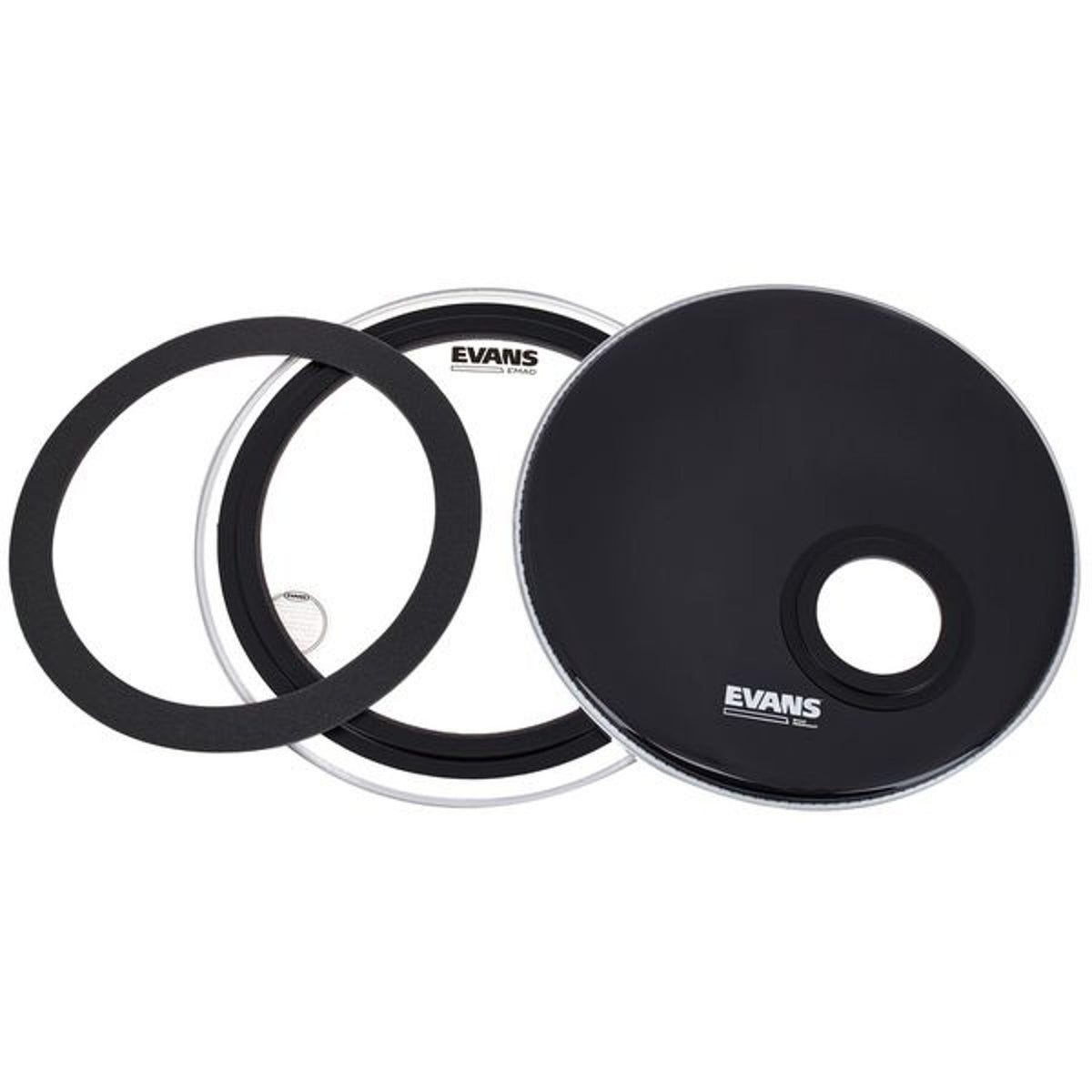 Evans Knockout Pack 22" EMAD Bass & 14" Snare Drumheads