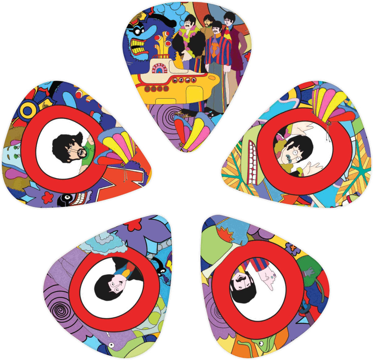 D'Addario Yellow Submarine 50th Anniversary Guitar Picks