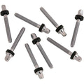 PDP Standard Tension Rod 42mm Chrome, Pack of 8