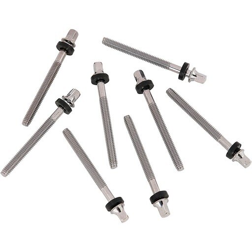 PDP Standard Tension Rods 60mm Chrome 8-Pack