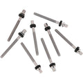 PDP Standard Tension Rods 60mm Chrome 8-Pack