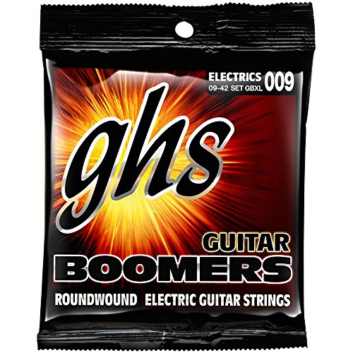 GHS Guitar Boomers Electric Guitar Strings, Single Set 9-42