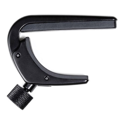 D'Addario PW-CP-12 UKULELE Black Capo, Size 3.75 x 0.75
