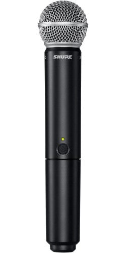 Shure BLX2/SM58 Wireless Microphone, H9: 512-542 MHz