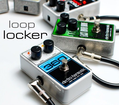 Electro-Harmonix 360 Nano Looper Pedal Black/White w.power cord included