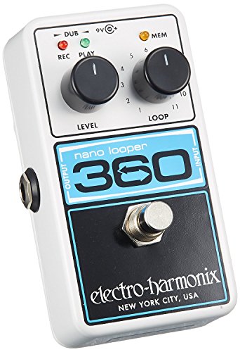 Electro-Harmonix 360 Nano Looper Pedal Black/White w.power cord included