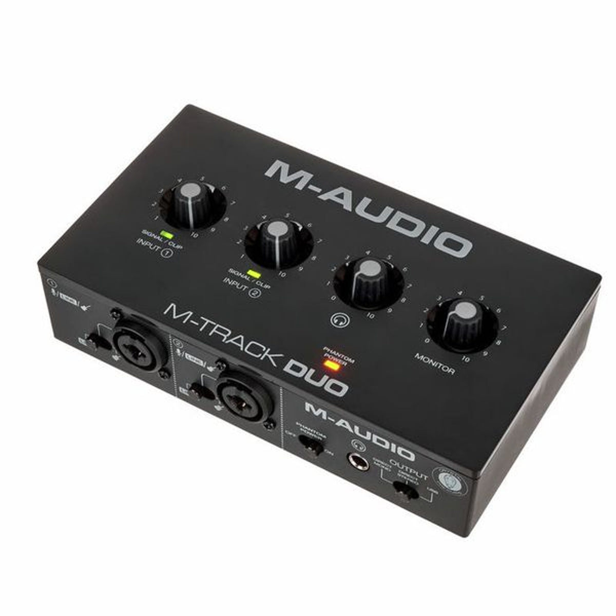 M-Audio M-Track Duo USB Audio Interface 2021 Black