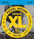 D'Addario EXL125 Nickel Wound Guitar Strings, Super Light/Reg Bottom .009-.046