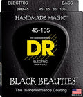 DR Black Beauties Bass Strings 45-105 Black Colored