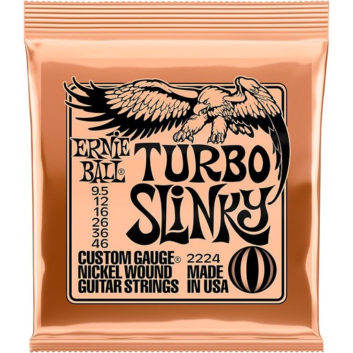 Ernie Ball Turbo Slinky Nickel Wound Guitar Strings 9.5-46