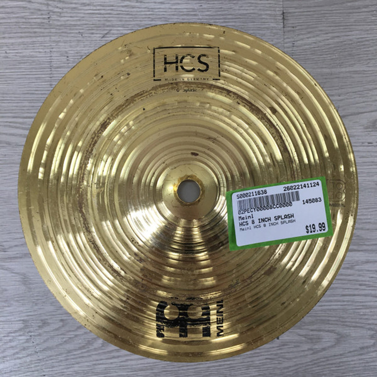 Meinl 8" HCS Splash Cymbal