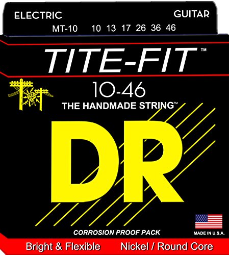 DR TITE-FIT Nickel Plated Electric Guitar Strings
