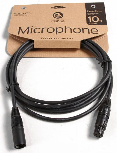 D'Addario Classic Series 10ft XLR Microphone/Powered Speaker Cable