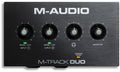 M-Audio M-Track Duo USB Audio Interface 2021 Black