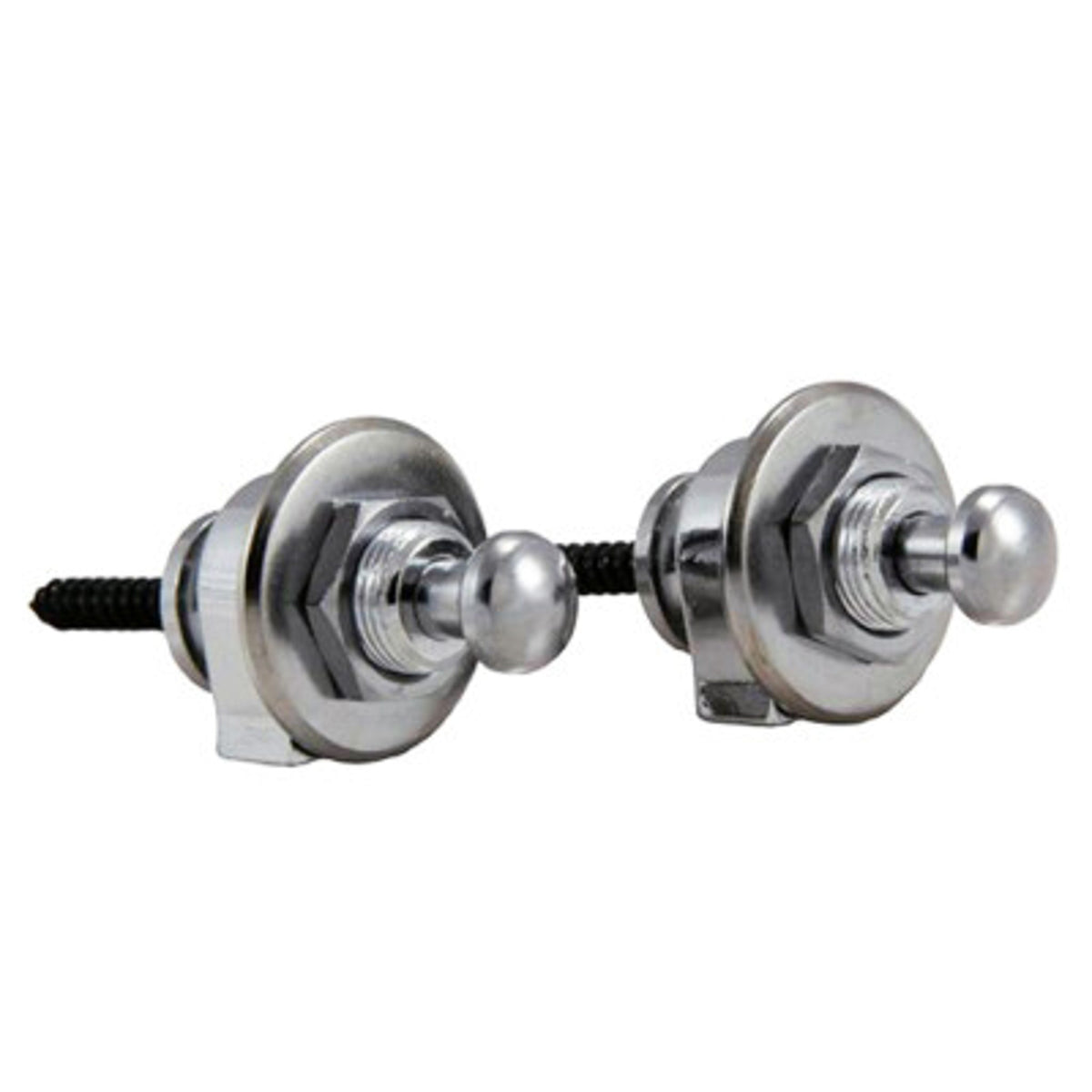 Grover GP800C Chrome Quick Release Straplock set (2 pieces)