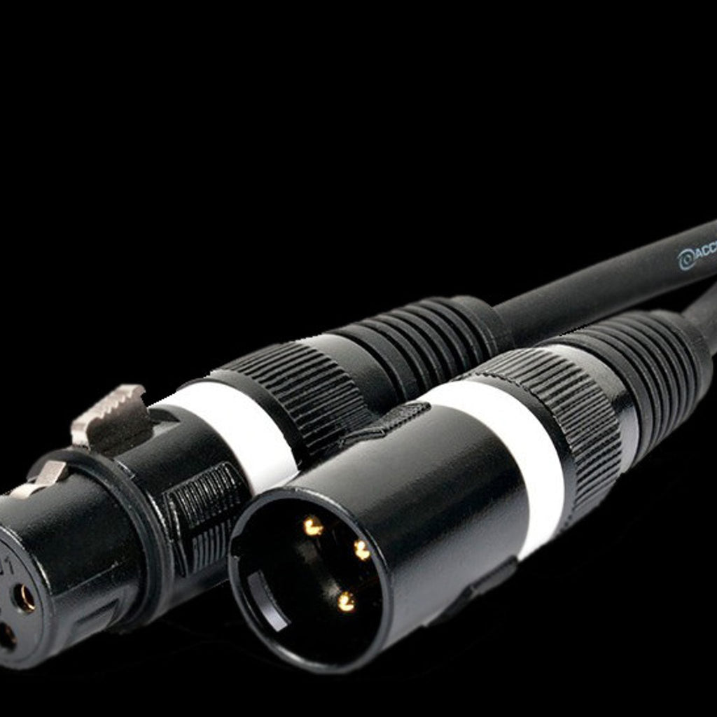 Accu-Cable 50FT 3-Pin DMX Cable AC3PDMX50