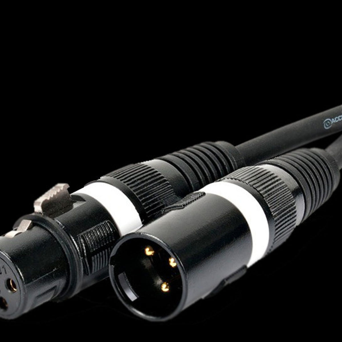 Accu-Cable 50FT 3-Pin DMX Cable AC3PDMX50