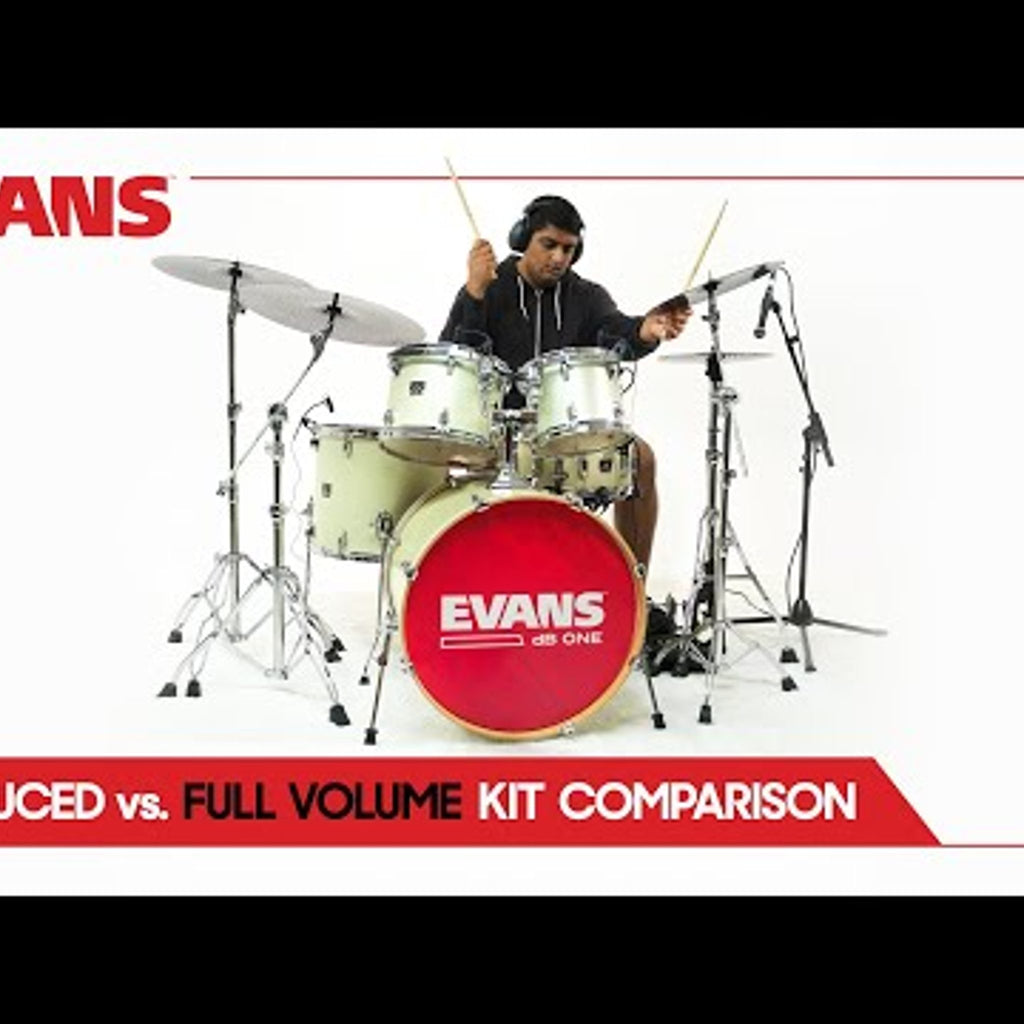 Evans BD22DB1 Red Drum Head 22 Inch