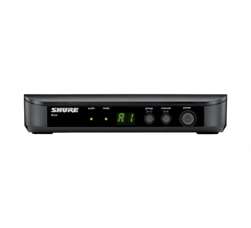 Shure BLX4-H9 Wireless Receiver Band H9 - factory like new condition for resale - mint