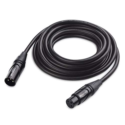 Cable Matters 2-Pack XLR Microphone Cable 15 Feet