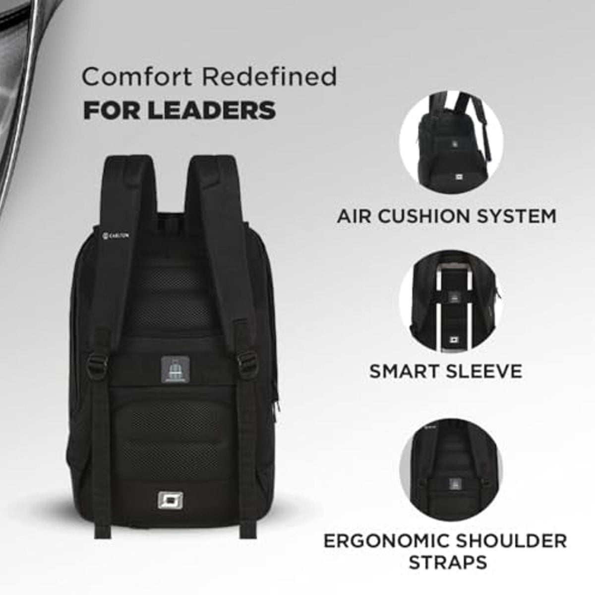 Dr. Air Air Cushion Shoulder Strap Pad for Backpack, Laptop
