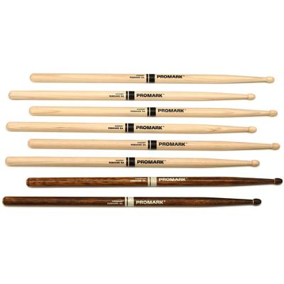 Pro-Mark Rebound 5A Acorn Wood Tip FireGra Drumsticks - 4 PAIR