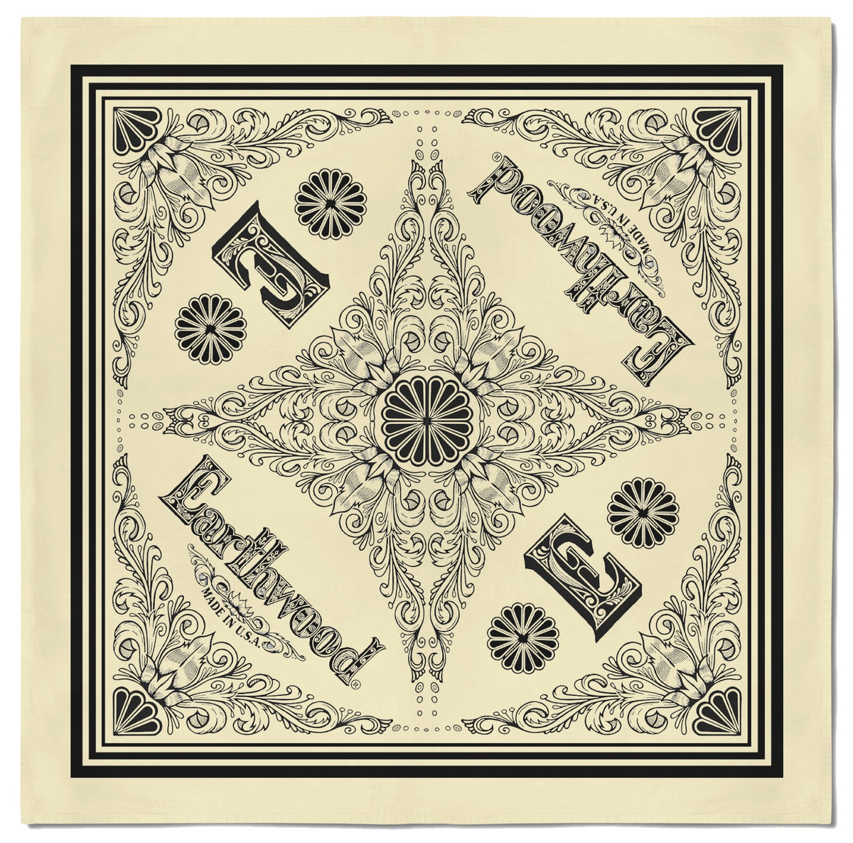 Ernie Ball Earthwood Bandana 22 X 22
