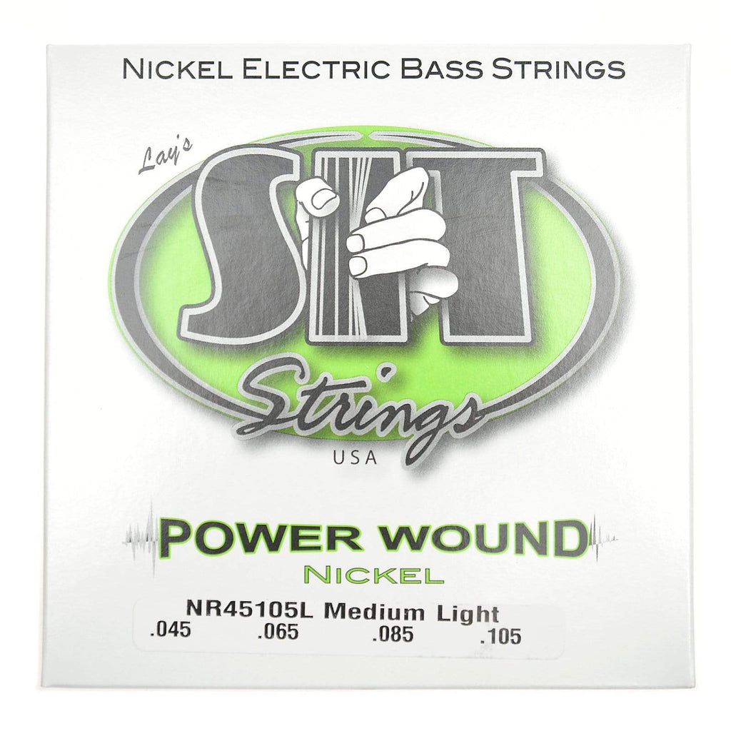 SIT Power Wound Nickel Bass Strings Medium Light 45-105 NR4