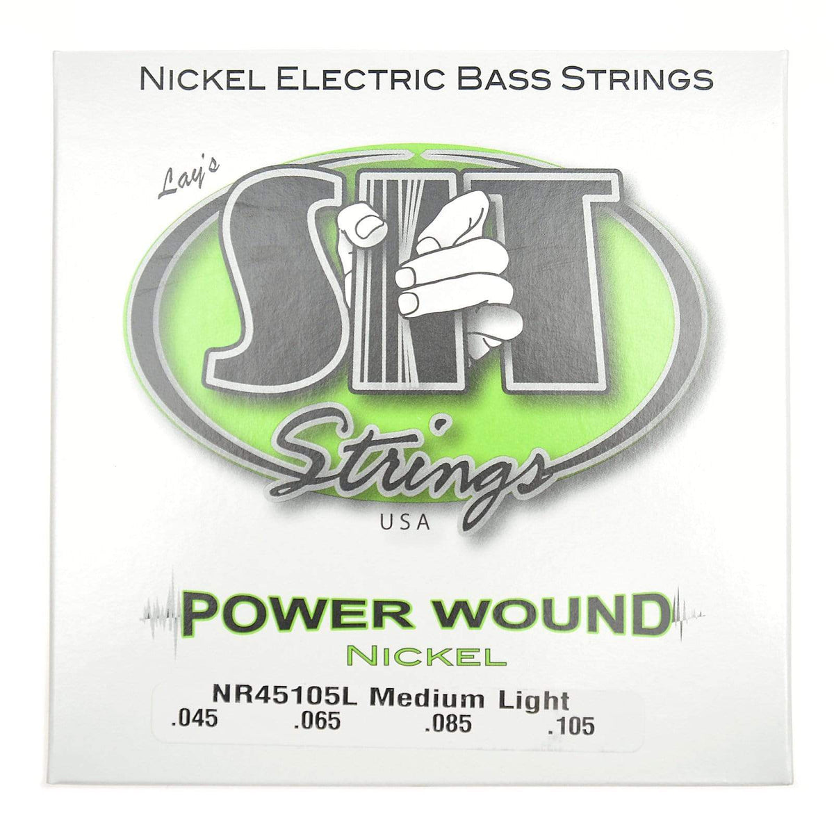 SIT Power Wound Nickel Bass Strings Medium Light 45-105 NR4
