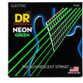 DR Electric HI-DEF NEON Green Colored Guitar Strings 9-42 6 strings
