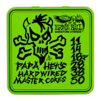 Ernie Ball Papa Het's Hardwired Master Core Signature Electric Guitar Strings Special 3-pack Box
