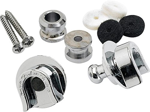 Fender 0990690000 Chrome Guitar Strap Locks.
