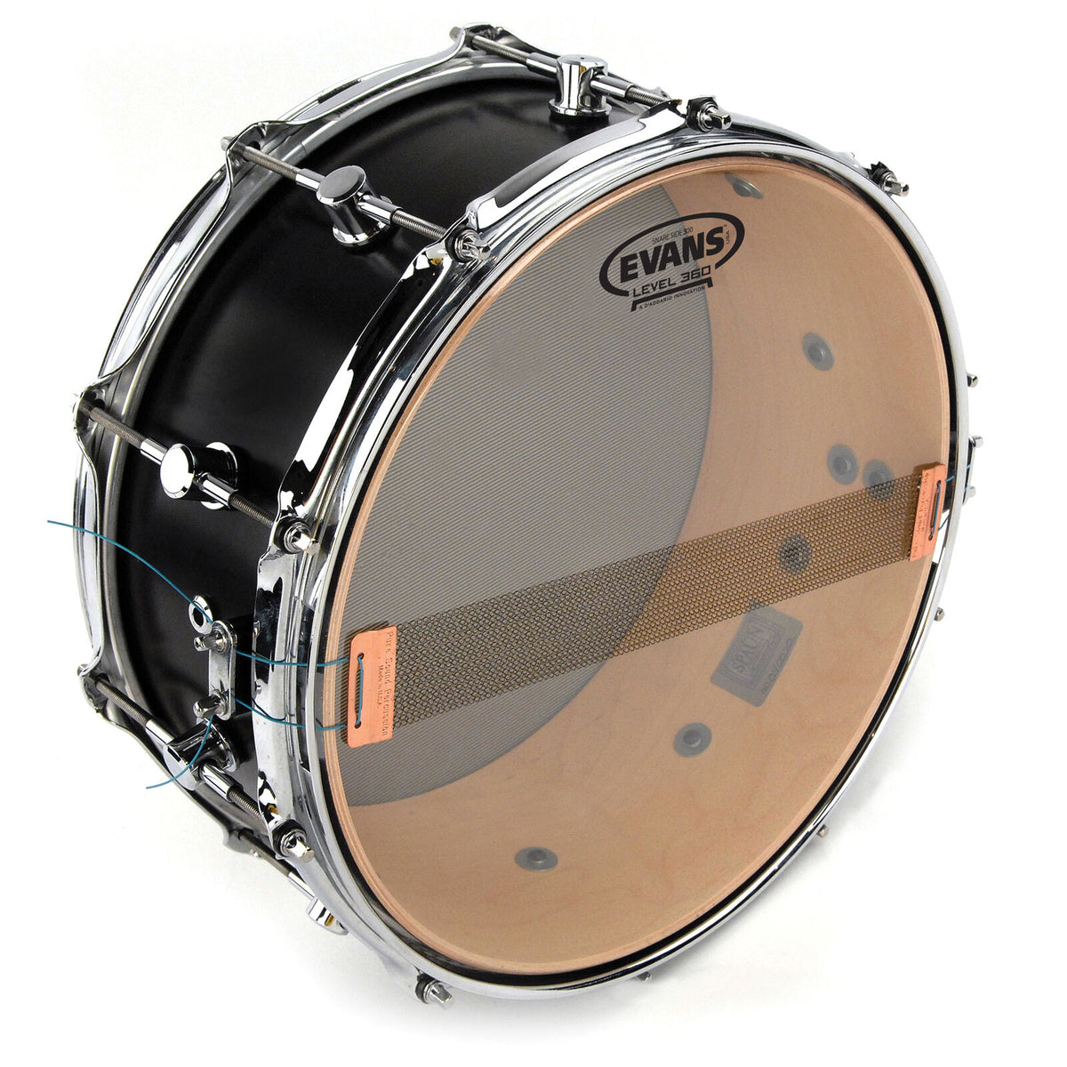 Evans Clear 13 Inch Snare Side 300 1 ply 3mil Drumhead