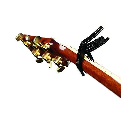 D'Addario NS Artist DADGAD Capo w/Micro Tuner Bracket
