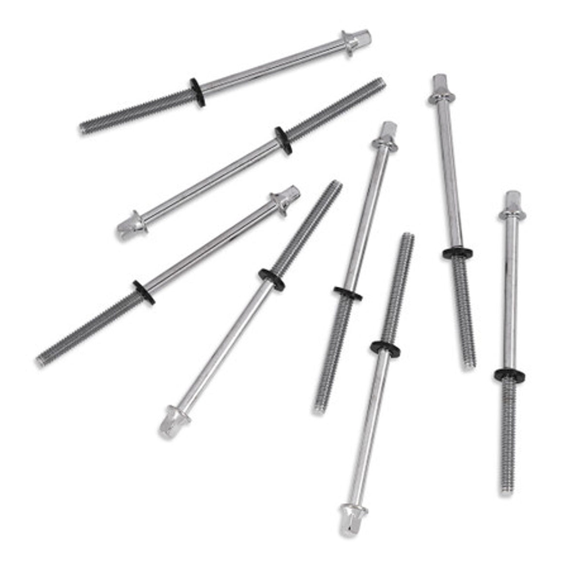 PDP 12-24 Tension Rods 100mm Chrome, Pack of 8