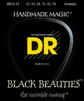 DR Black Beauties Light 12-54 Coated Guitar Strings