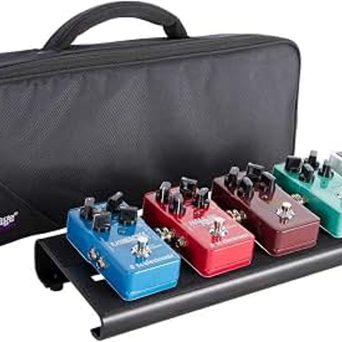 On-Stage GPB2000 Compact Pedalboard with Gig Bag Black