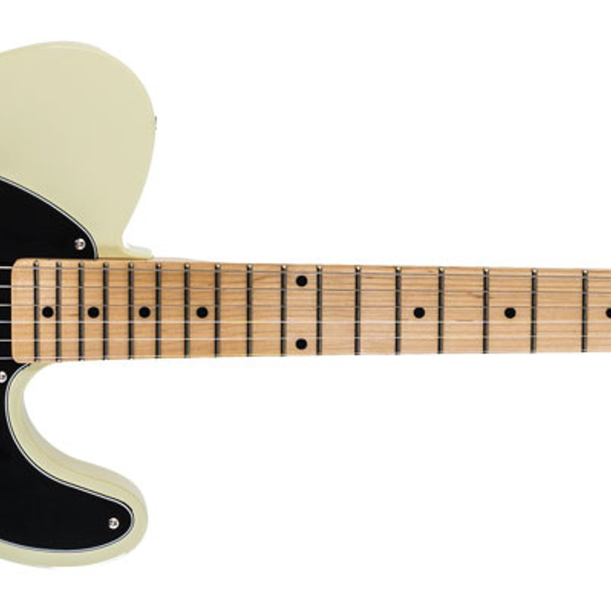 Oscar Schmidt "Tele" type electric 6 string guitar, OS-LT-IV-a-U in Ivory color.