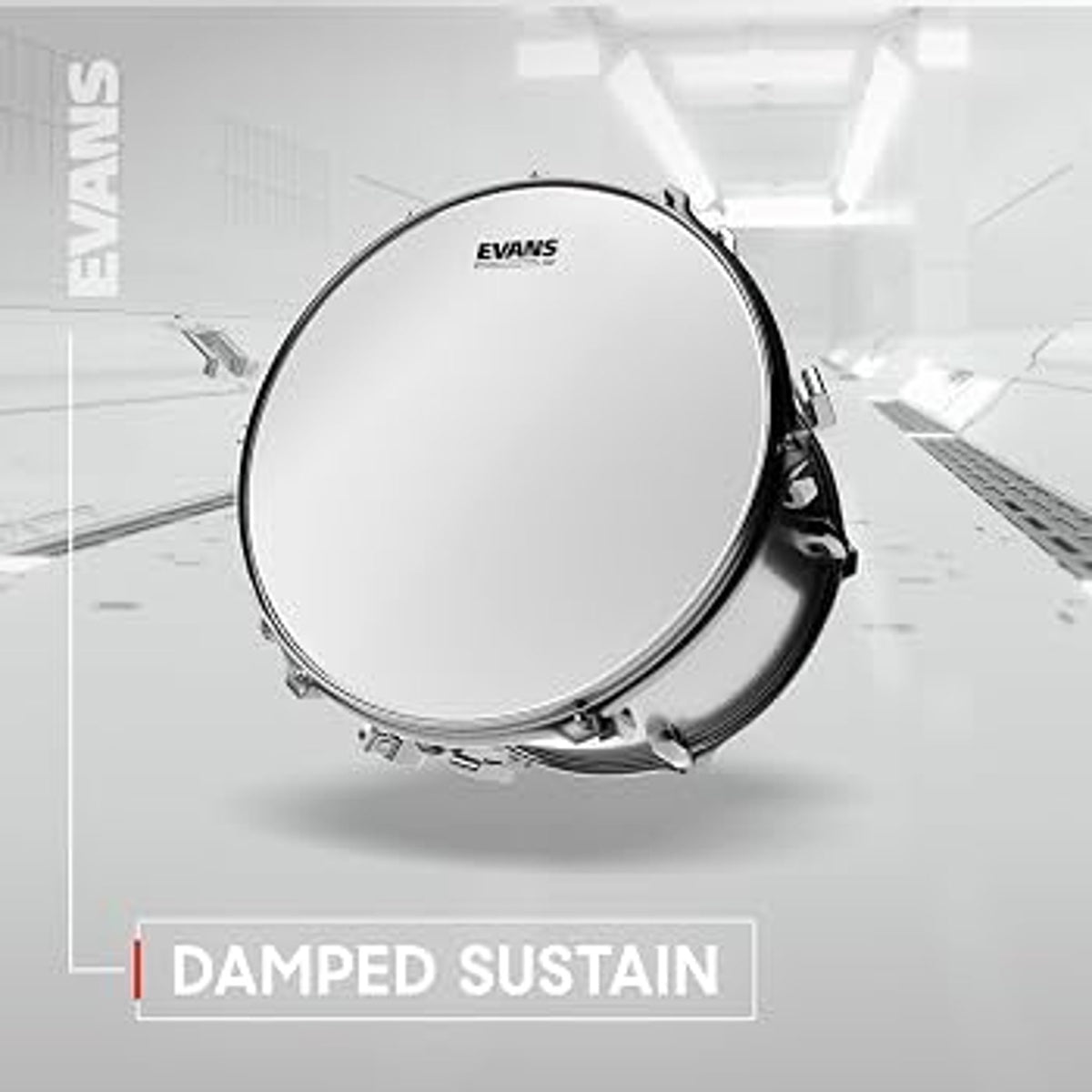 Evans EPP-G2HDD-R Clear Drumhead Size 10/12/16+14 4 Pack G2 CLEAR Rock Pack