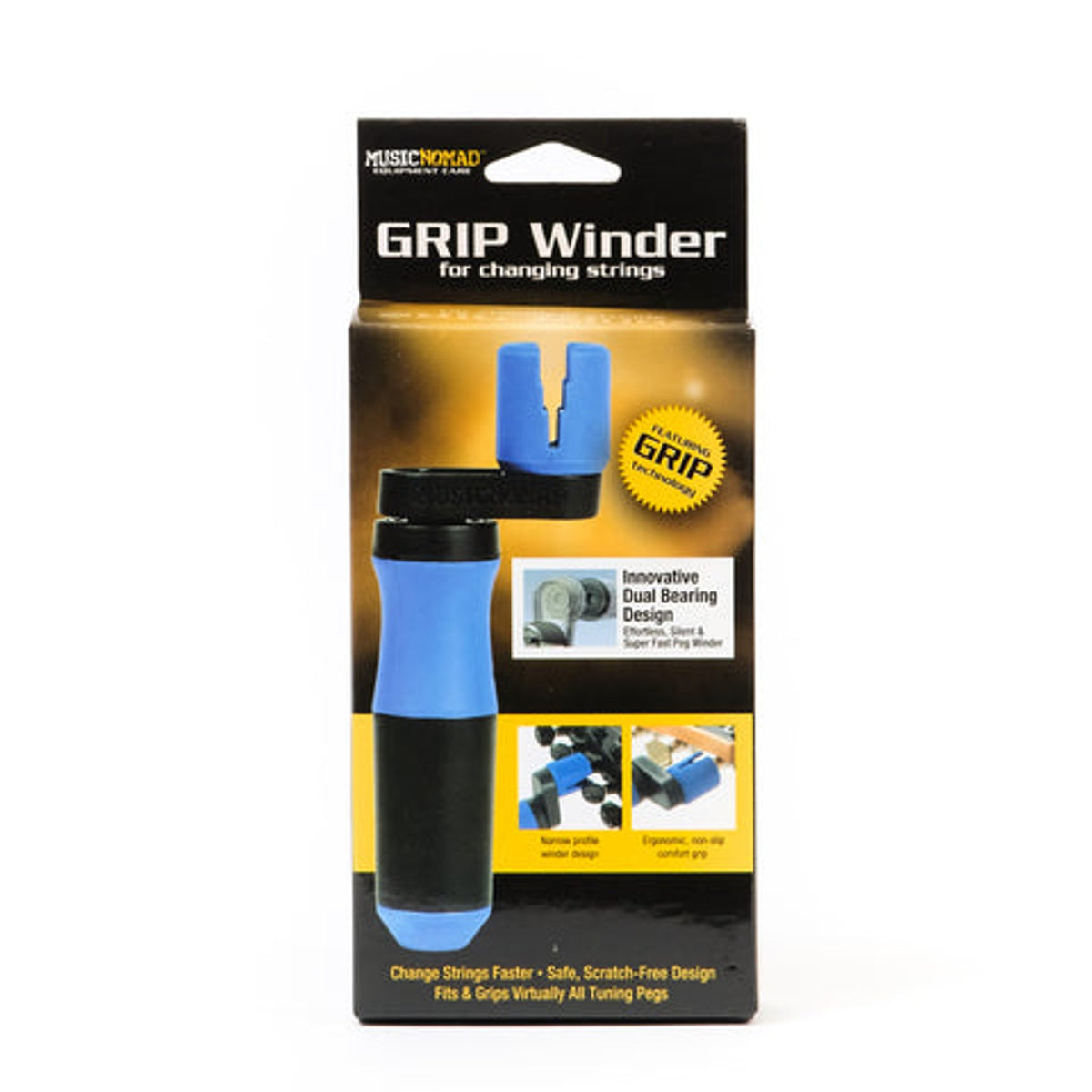 Music Nomad MN221 Grip Winder Dual 10 mm
