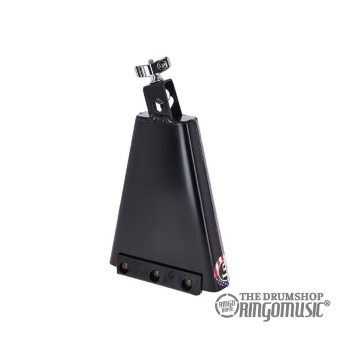L.P. Rock Classic Ridge Rider Cowbell Black