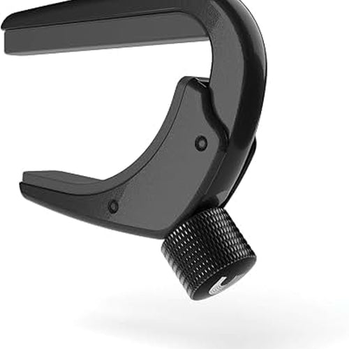 D'Addario PW-CP-12 UKULELE Black Capo, Size 3.75 x 0.75