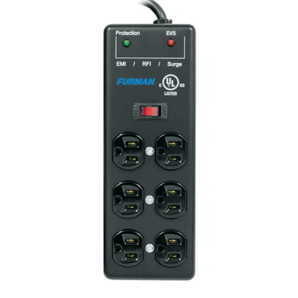 Furman SS-6B 6 Plug Power Surge AC Outlet Conditioner