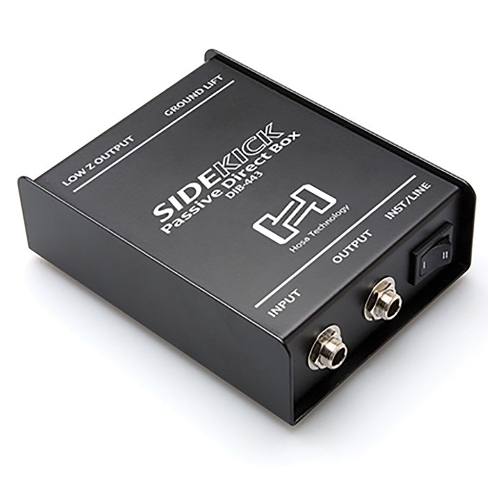 Hosa Sidekick Passive Direct Box DIB-443, Black