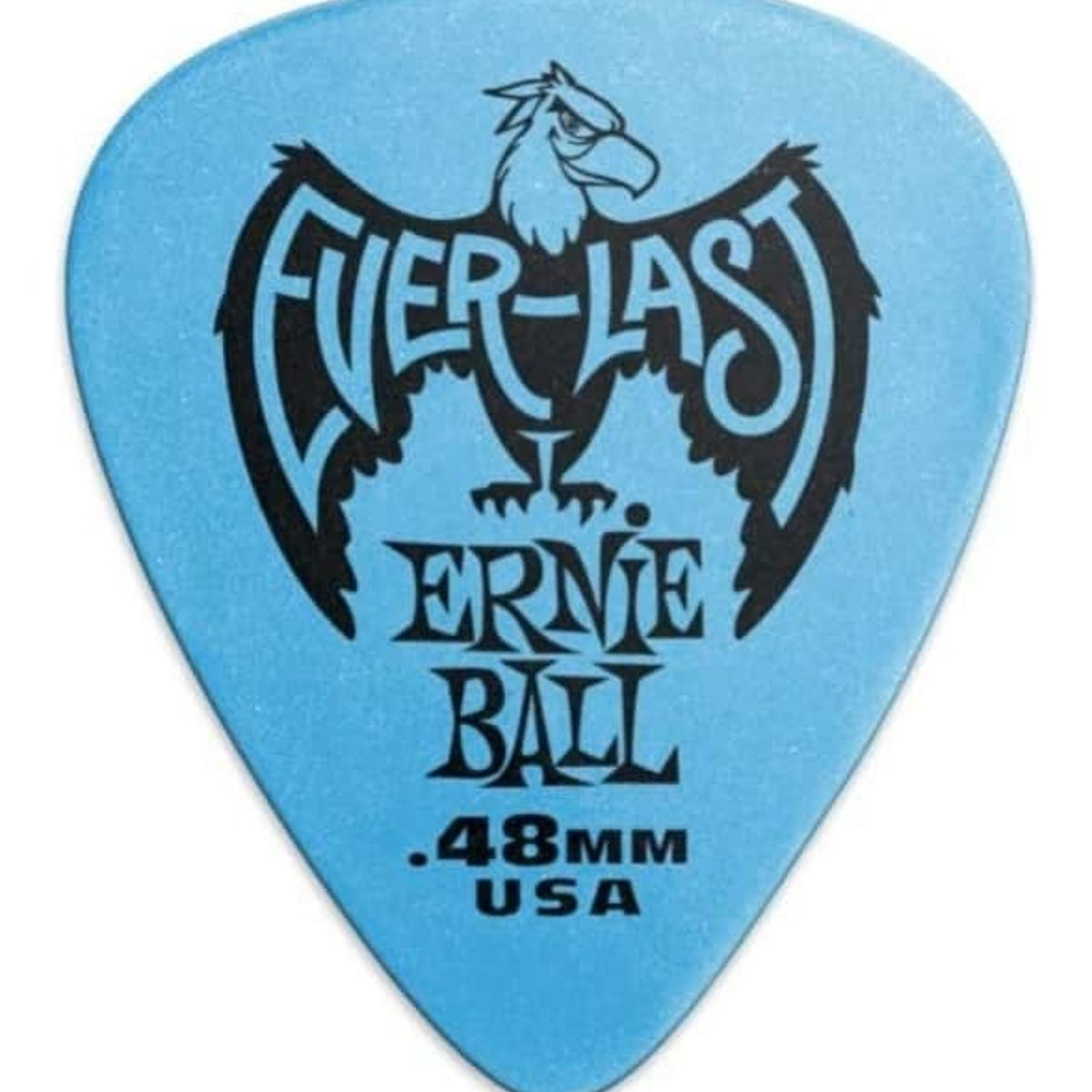 Ernie Ball Everlast Picks 0.48 mm, 12 Pack, Blue