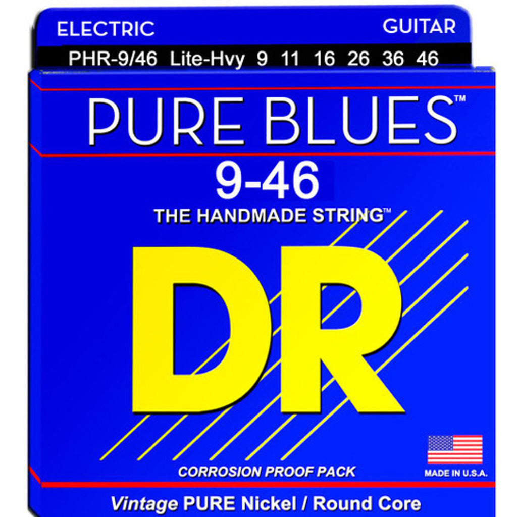 DR Pure Blues PHR-10 Electric Guitar Strings 1-46 6 strings