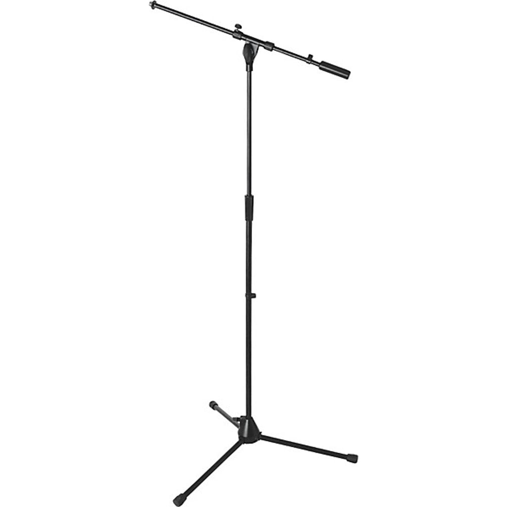 On-Stage MS9701B+ Heavy-Duty Euro Boom Mic Stand, Black