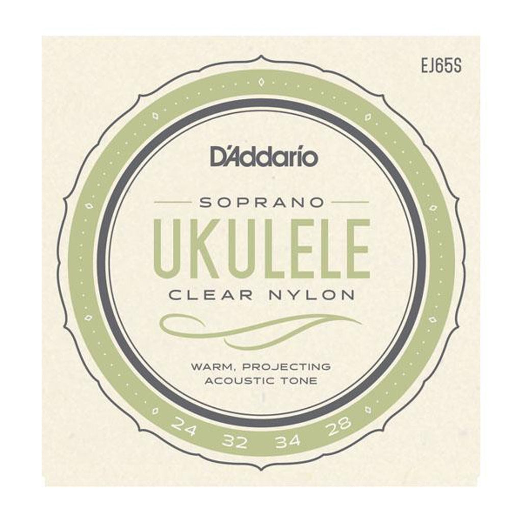 D'Addario EJ65S Soprano Nylon Ukulele Strings