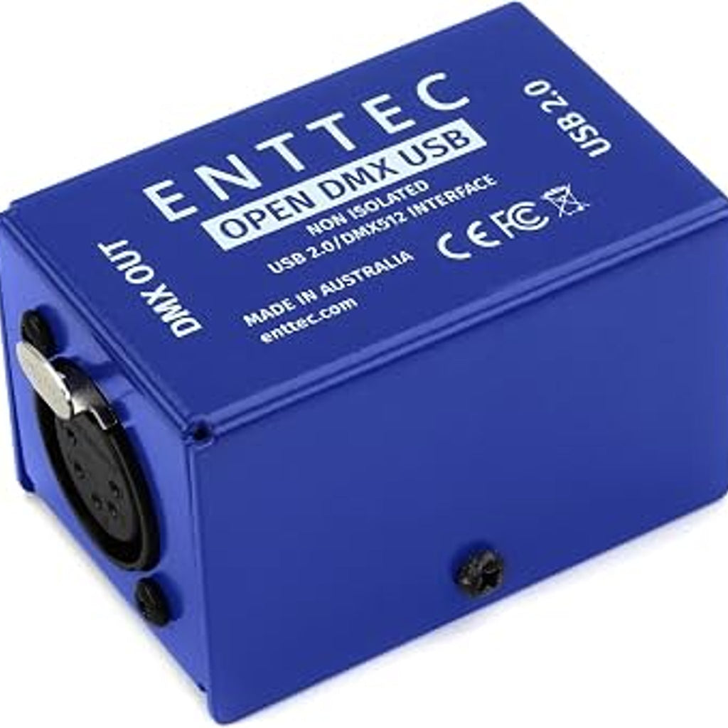 ENTTEC Open DMX USB 512-Ch DMX Interface Non-Isolated