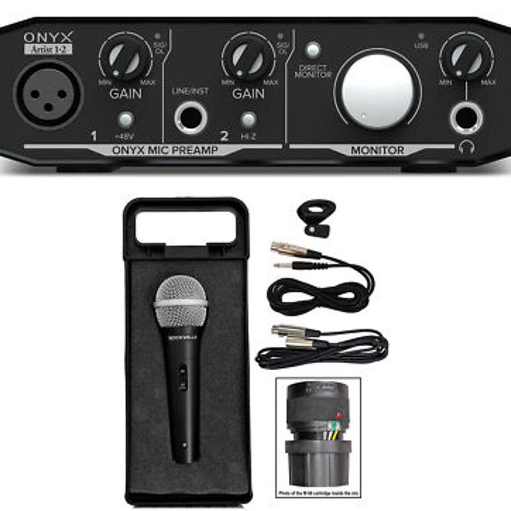 Mackie Onyx Artist 1.2 Black 2x Size